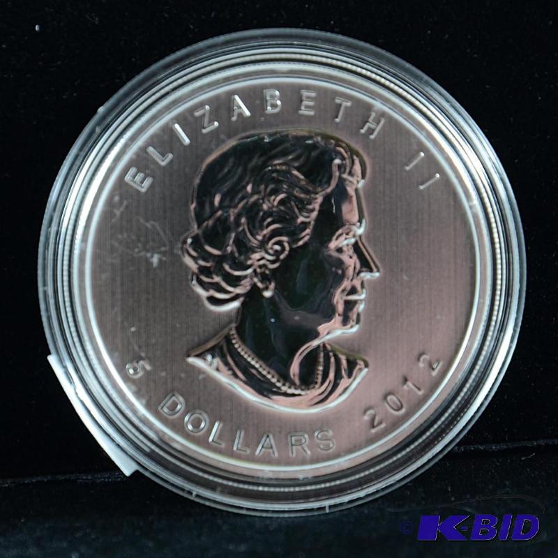 2012 1 oz Silver Canadian Moose Bullion Coin (Wildlife Series) BU