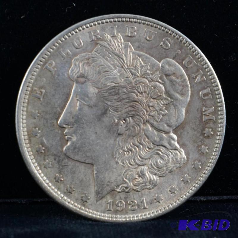 1921-P Morgan Silver Dollar