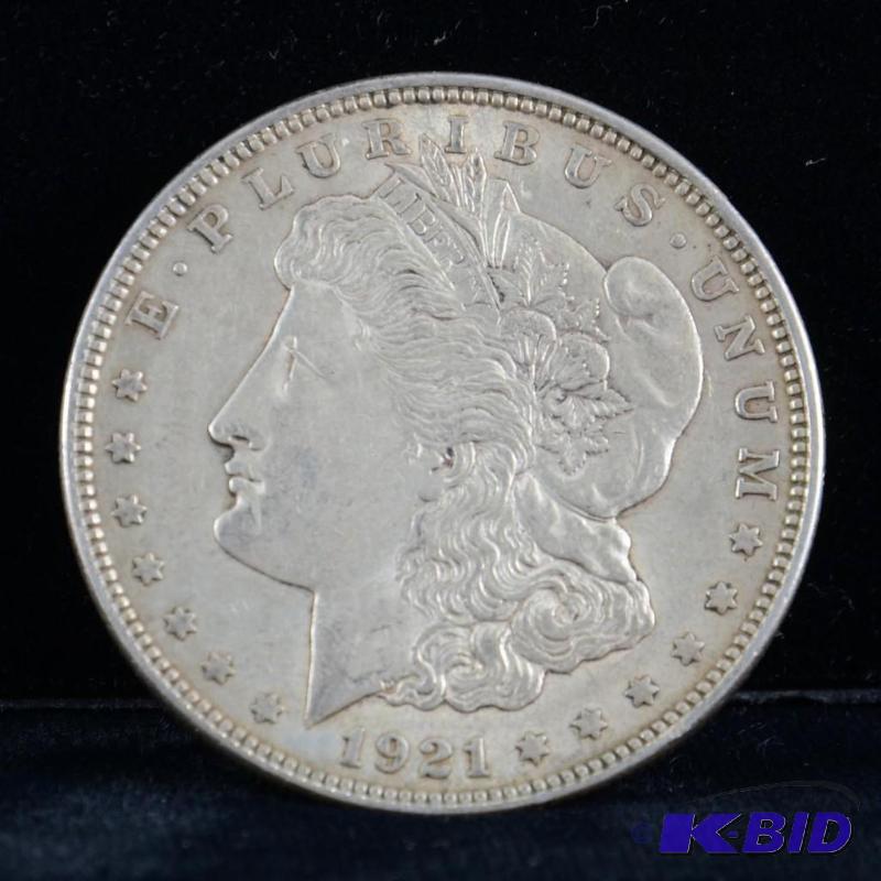 1921-P Morgan Silver Dollar