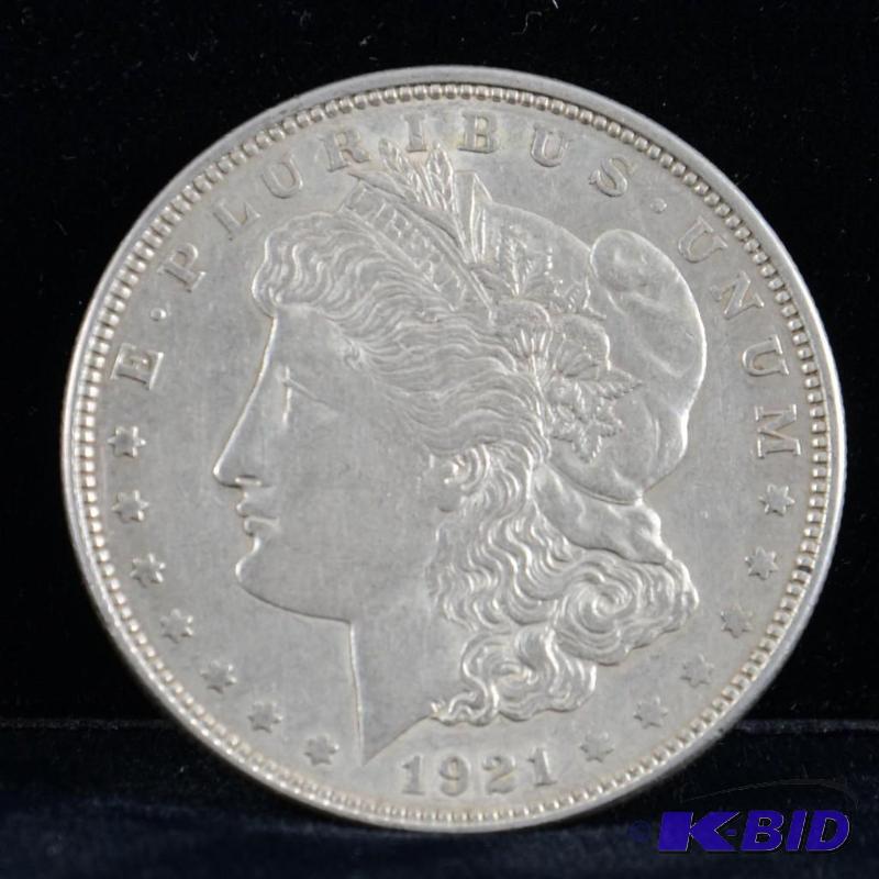 1921-P Morgan Silver Dollar