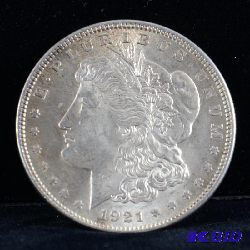 1921-P Morgan Silver Dollar
