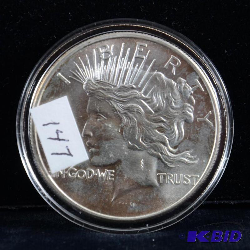 Peace Liberty 1 Troy Oz .999 Silver