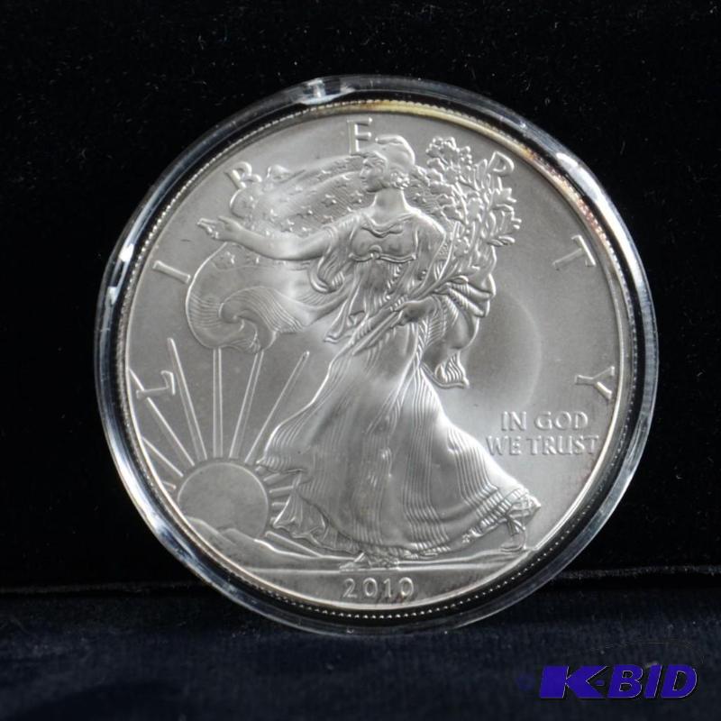 2010 Silver American Eagle Bullion Coin BU 1 Troy Oz.