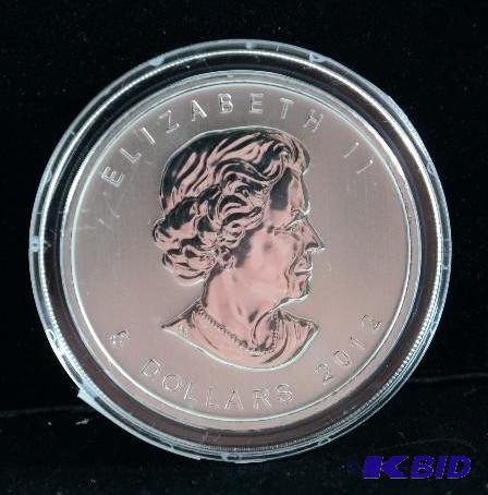 2012 1 oz Silver Canadian Moose Bullion Coin (Wildlife Series) BU