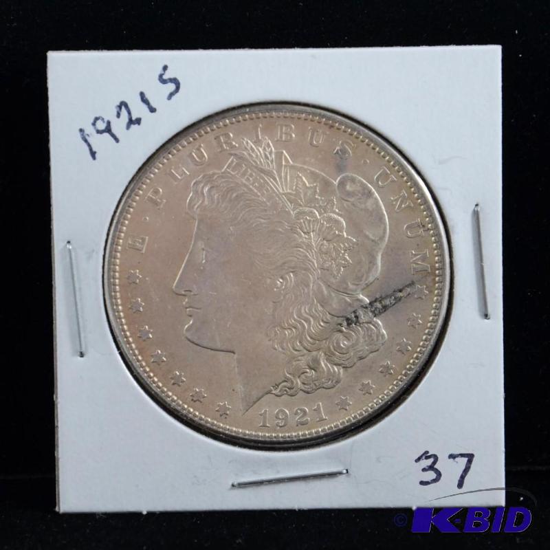 1921-S Morgan Silver Dollar