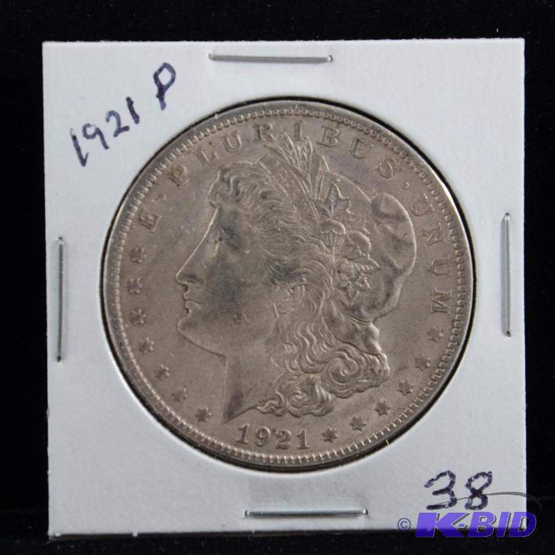 1921-P Morgan Silver Dollar