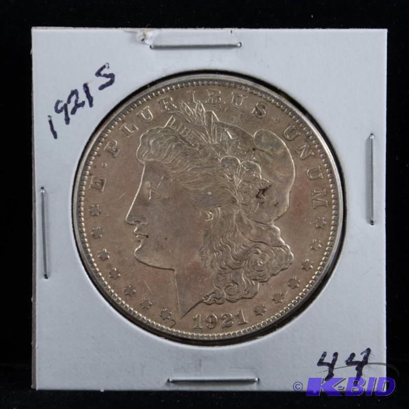 1921-S Morgan Silver Dollar