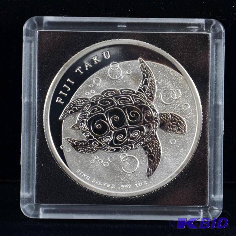 2013 1 oz Silver Fiji Taku - Beautiful Coin - Brilliant Uncirculated
