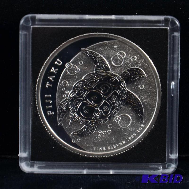 2013 1 oz Silver Fiji Taku - Beautiful Coin - Brilliant Uncirculated