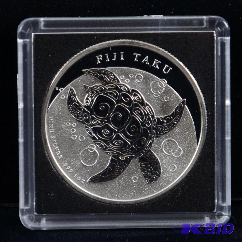 2013 1 oz Silver Fiji Taku - Beautiful Coin - Brilliant Uncirculated
