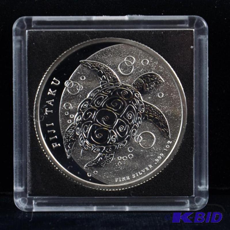 2013 1 oz Silver Fiji Taku - Beautiful Coin - Brilliant Uncirculated