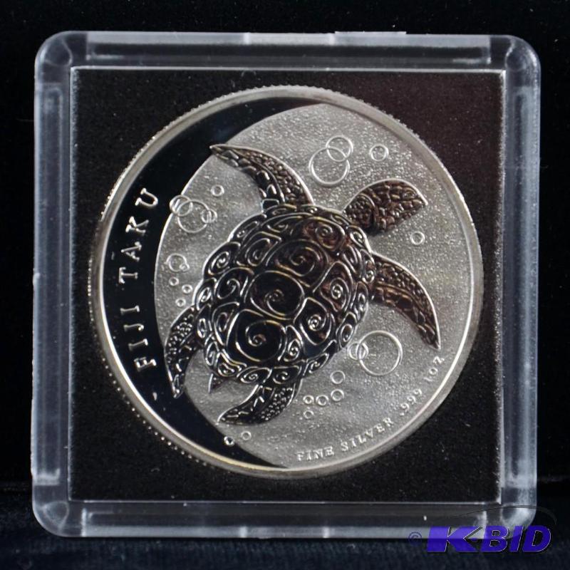 2013 1 oz Silver Fiji Taku - Beautiful Coin - Brilliant Uncirculated