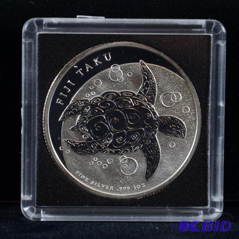 2013 1 oz Silver Fiji Taku - Beautiful Coin - Brilliant Uncirculated