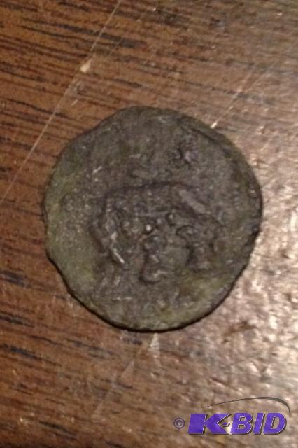 Ancient Roman Constantine 330-347 AD She Wolf Romulus and Remus and the Seven Hills of Rome.