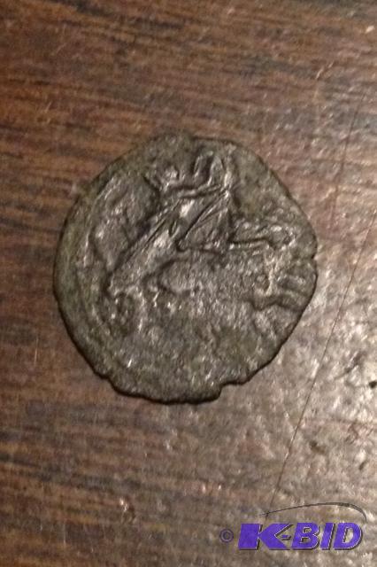 Ancient Roman Constantine Heavens Chariot, 337-340 AD, a Roman Soldier probably Constantine Riding a