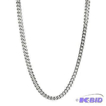 New Mens 4mm Foxtail Chain 30&quot MSRP&nbs...