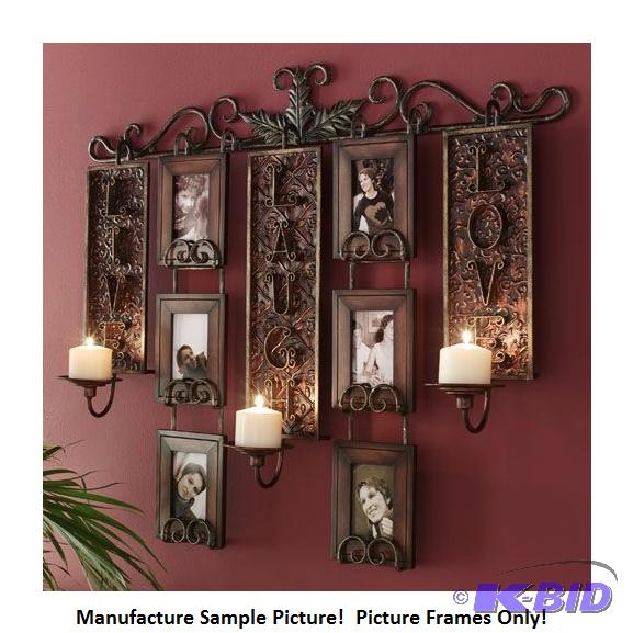 Lot of 6 Frames with Glass - 3&quot x 5&quot...