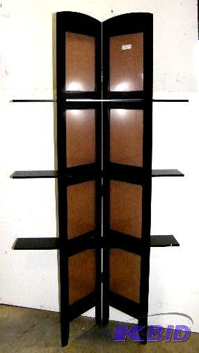 2 Screen Black Photo WShelves - Has 9 shelve...
