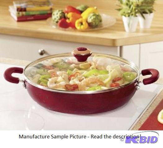 Paula Deen 12 Everything Pan Red - Skillet, c...