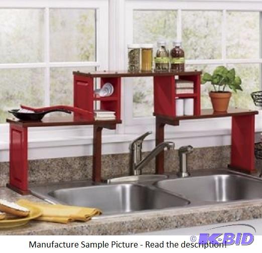 Oak Top Sink Shelf Organizer -&nbspA handy, ...