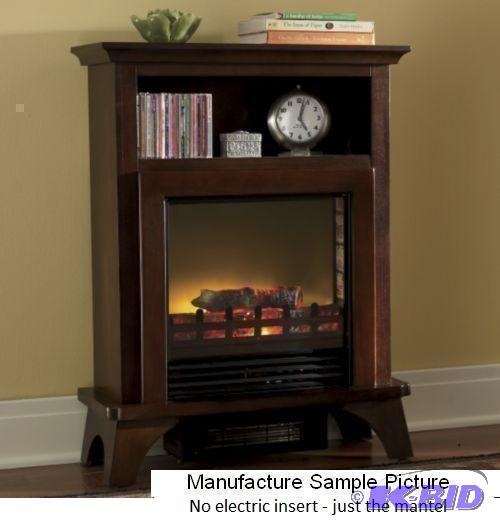 Cherrry Finish&nbspPetite Fireplace Mantel -...