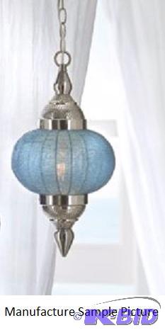 Seed Beaded Swag Light - Tiny seed beads on w...