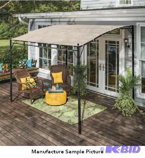 Gazebo with Sunshade Awning Exclusive -&nbsp...