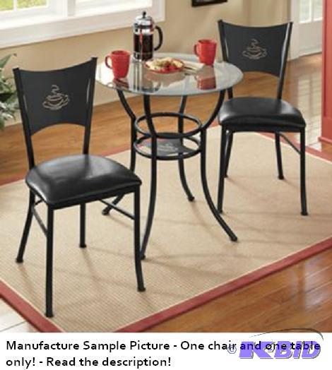 Cafe Bistro Set - Includes one table and one ...
