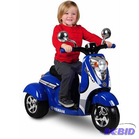 New Yamaha Vino Retro Scooter 3-Wheel 6-Volt ...