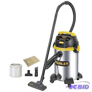 NEW Stanley 10 Gallon Stainless Steel WetDry...