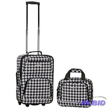 NEW Rockland 2-pc. Carry-On Luggage Set - Bla...