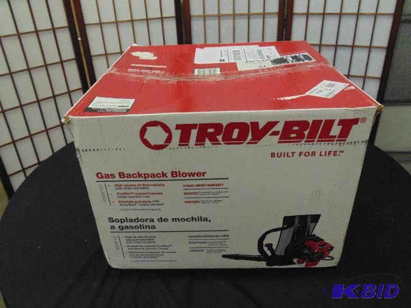 Troy Bilt Backpack Blower - MSRP $262.99 -&nb...
