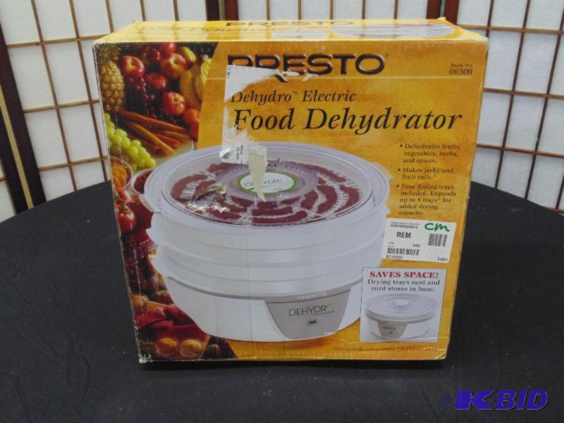 New Presto Dehydro Electric Dehydrator - MSRP...