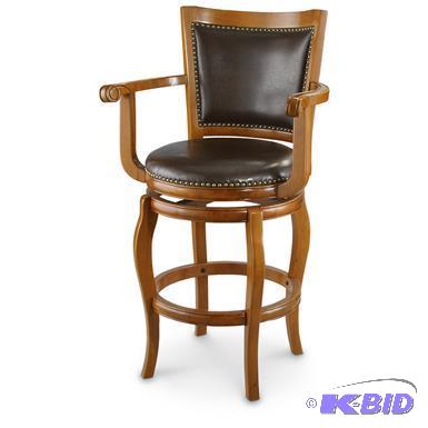 lot E10 image: CASTLECREEK Big Mans 29 Swivel Barstool