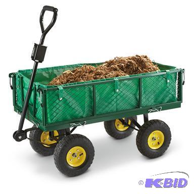 lot E22 image: CASTLECREEK 700-lb. Garden Cart with Liner
