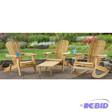 lot E39 image: CASTLECREEK Folding Adirondack Chair