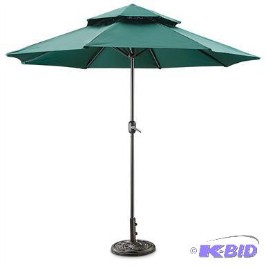 lot F6 image: CASTLECREEK Double-layer Patio Umbrella