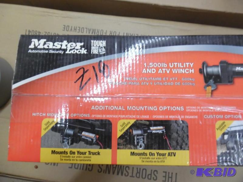 1500 lb Utility Winch
