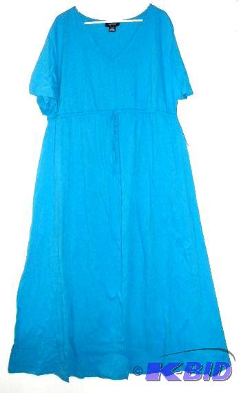 Ashro teal dress XXL