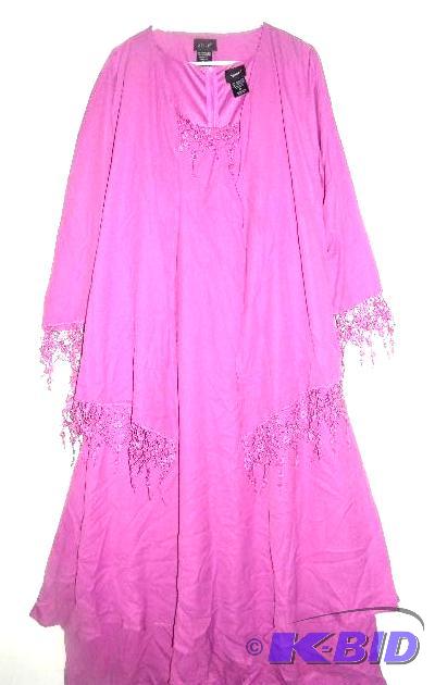 Ashro purple  2 piece dress size 16