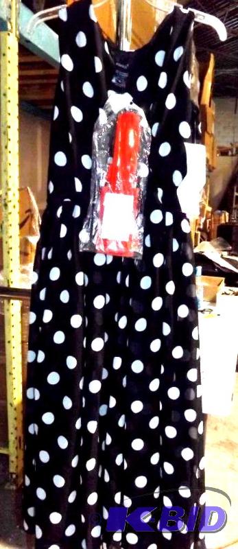 Ashro polka dot dress size 6