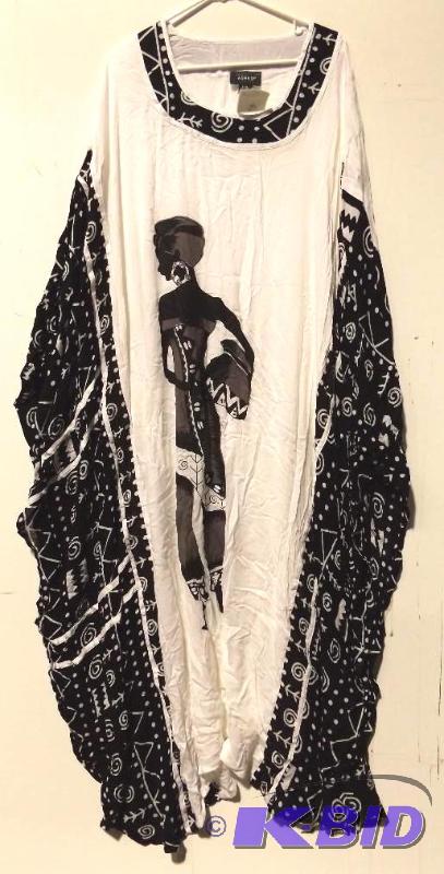 Ashro blackwhite caftan size LXL