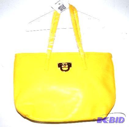 Yellow handbag