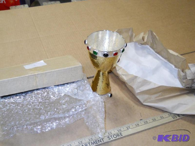 lot 35 image: Golden Chalice Prop Cup. NEW.