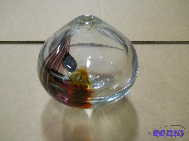 lot 42 image: Glass Blown Table Weight