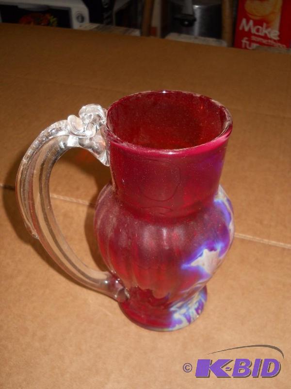 lot 43 image: Handmade Glass Chalice