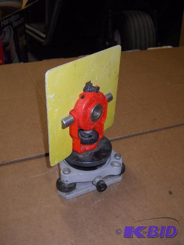 lot 10 image: Sokkia Prism 0 Offset. Made in Japan. For Surveying.