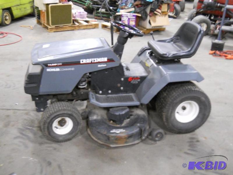 Craftsman II Diehard 42" Riding Lawn Mower. 14.5 HP Kohler