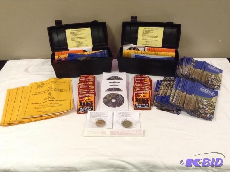 lot 65 image: Boy Scout Northern Star Council Recruitment Materials