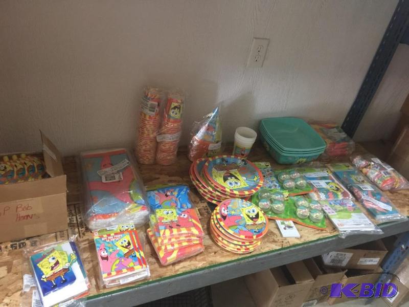 lot 105 image: Spongebob Party Pack